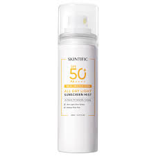 Skintific All Day Light Sunscreen Mist SPF50 PA++++